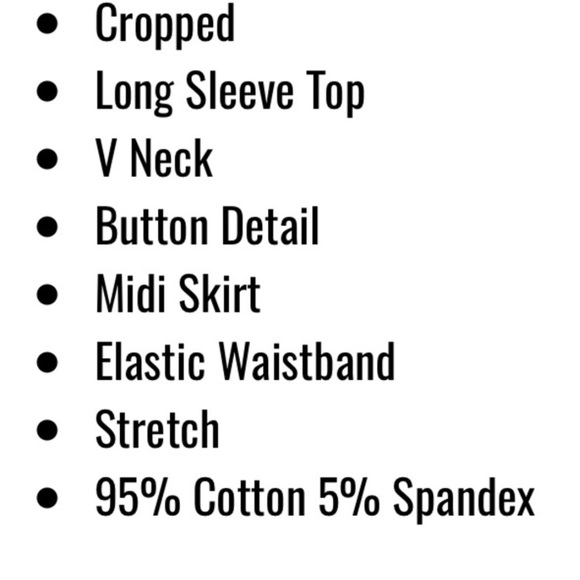 NEW*🔥SKIRT SET SIZE S/M🔥🚨 - Picture 4 of 4